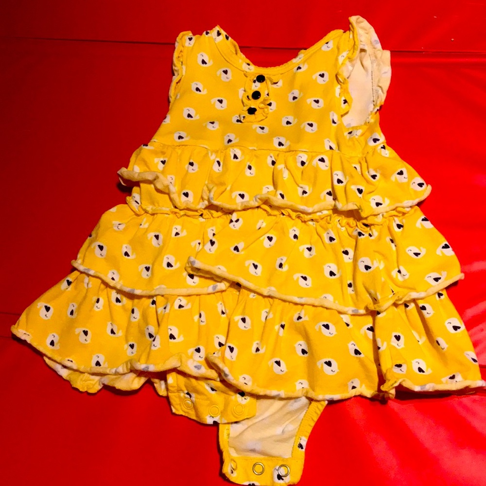 Yellow onesie/dress